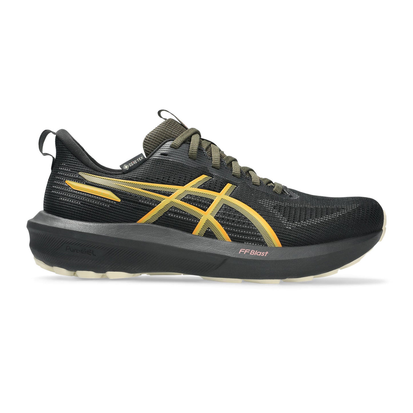 ASICS GT-1000 14 GTX Zapatilla De Estabilidad Mujeres-Negro,Caramelo