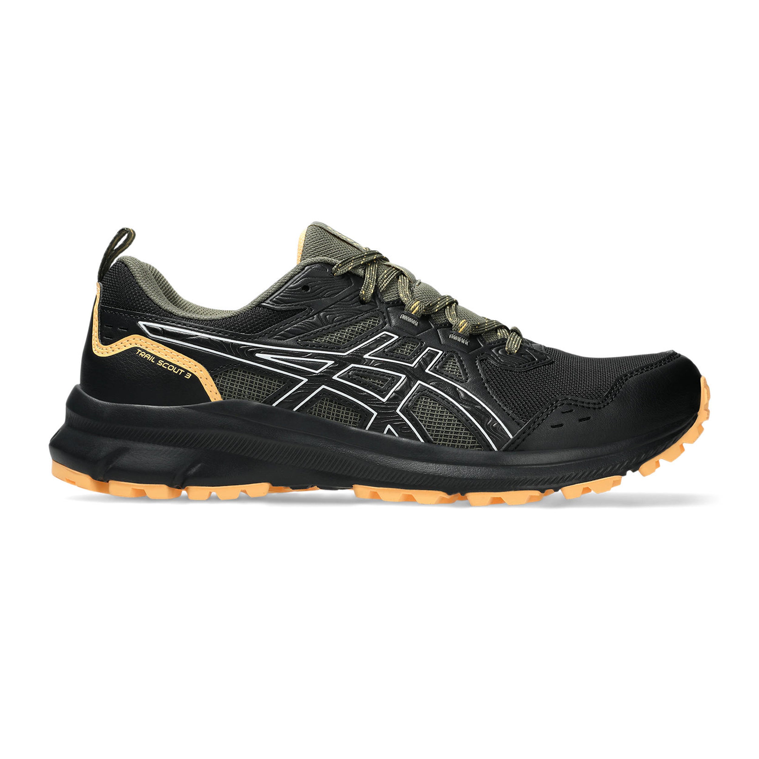 ASICS Trail Scout 3 Zapatilla trail Hombres - negro, oliva