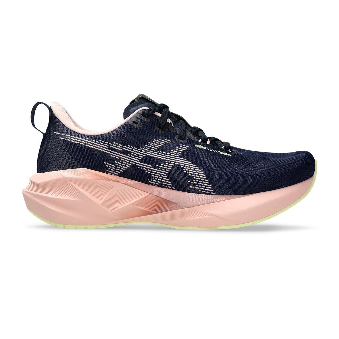 ASICS Novablast 5 Zapatilla neutral Mujeres - azul oscuro, rosa