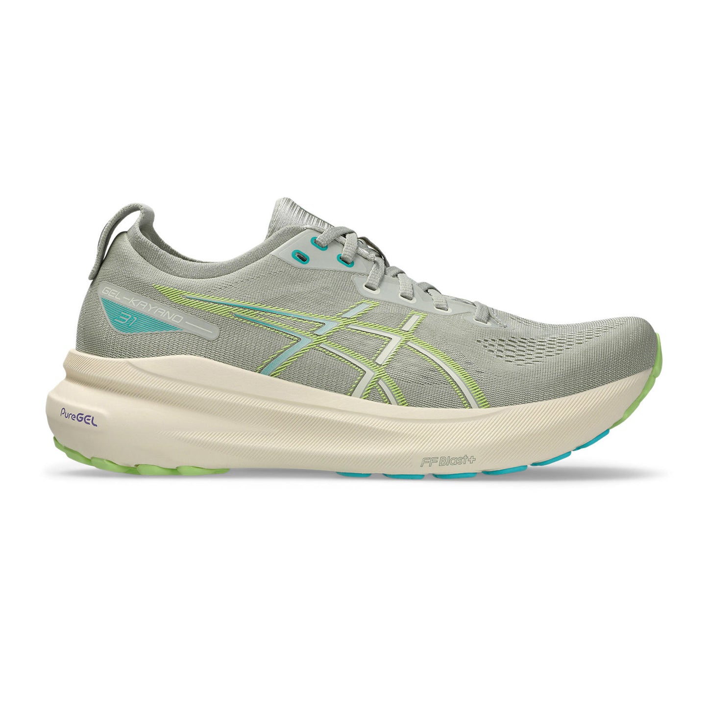 ASICS Gel-Kayano 31 Zapatilla De Estabilidad Hombres-Blanco,Beige