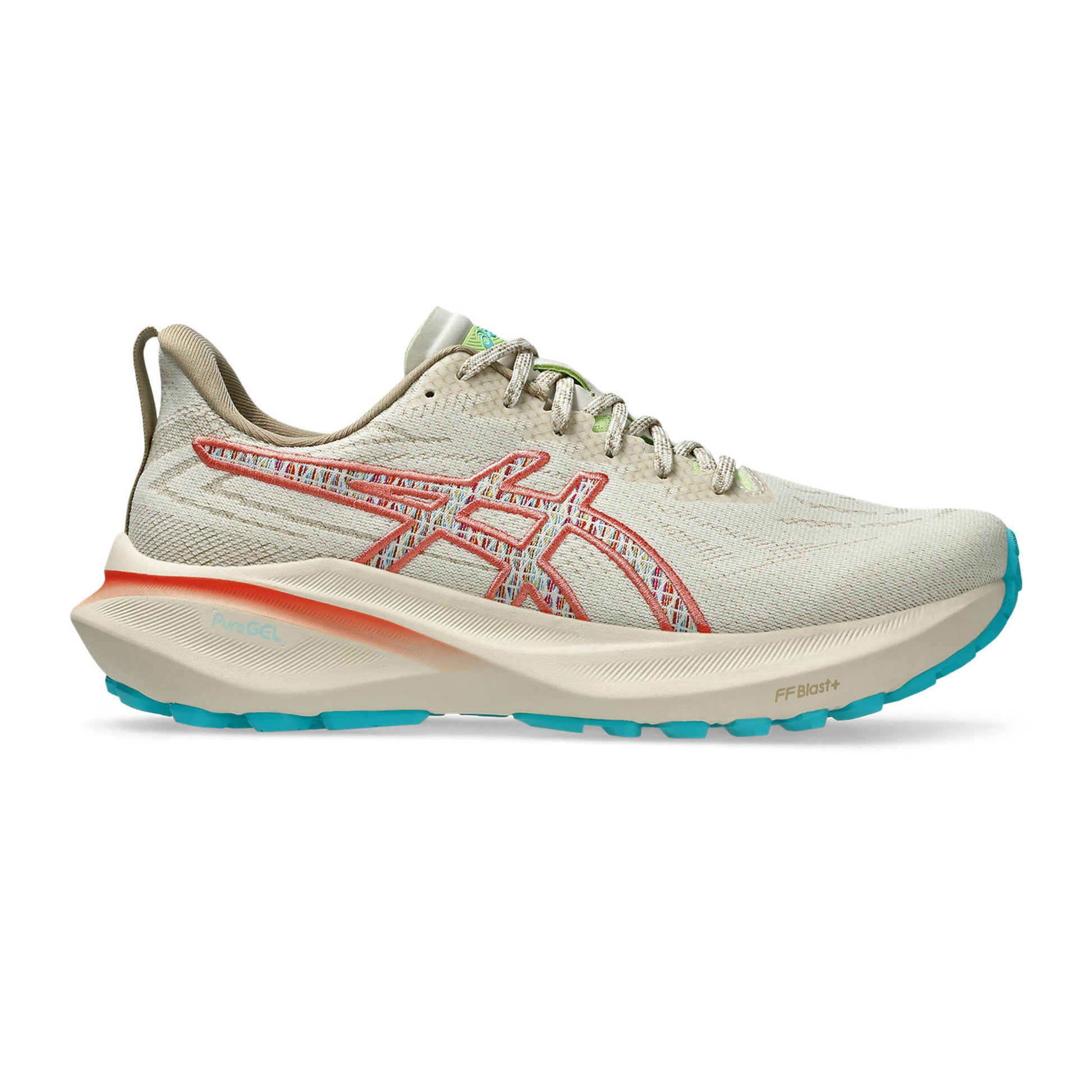 ASICS GT-2000 13 TR Zapatilla de estabilidad Mujeres - beige, amarillo limón