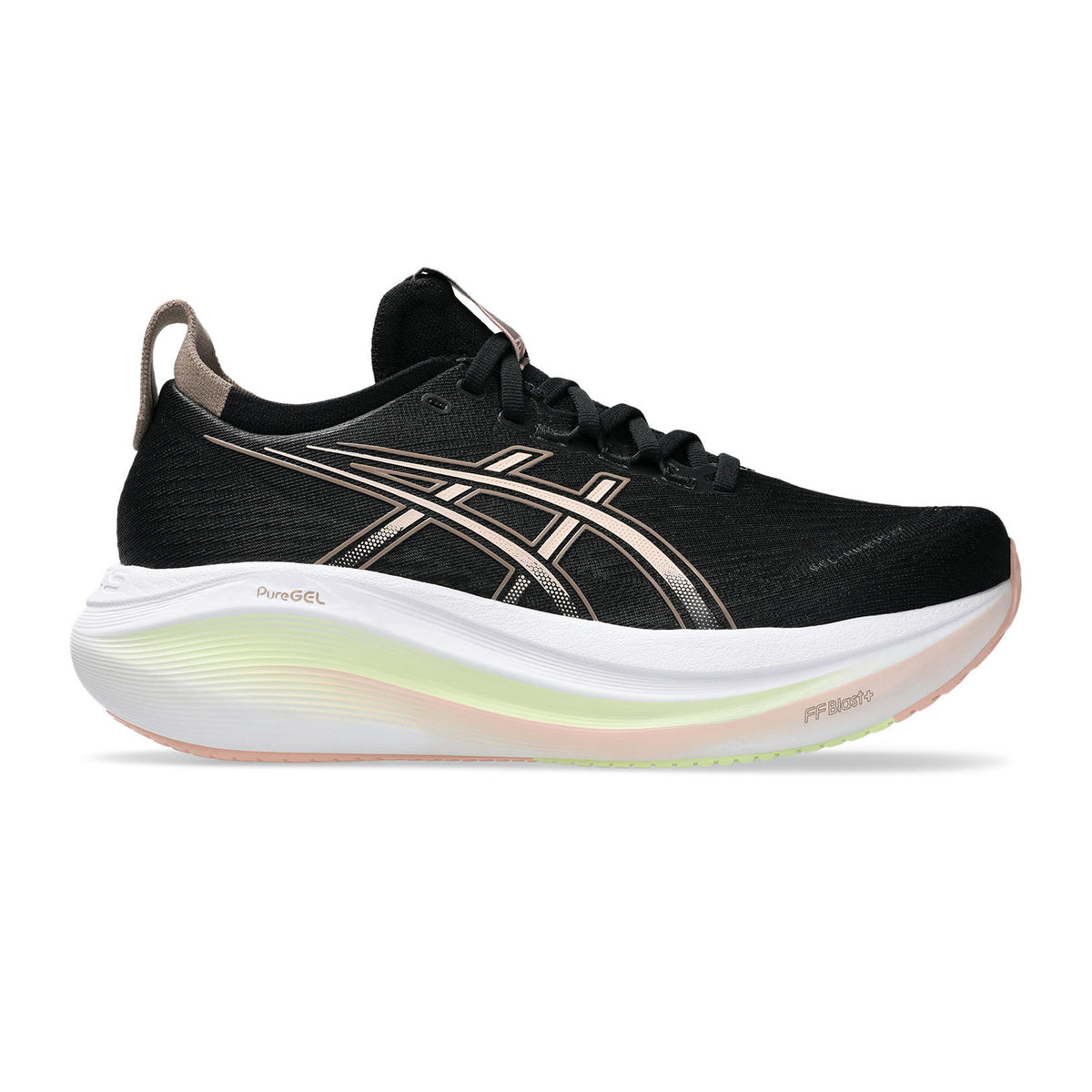ASICS Gel-Nimbus 27 Zapatilla neutral Mujeres - negro, rosa