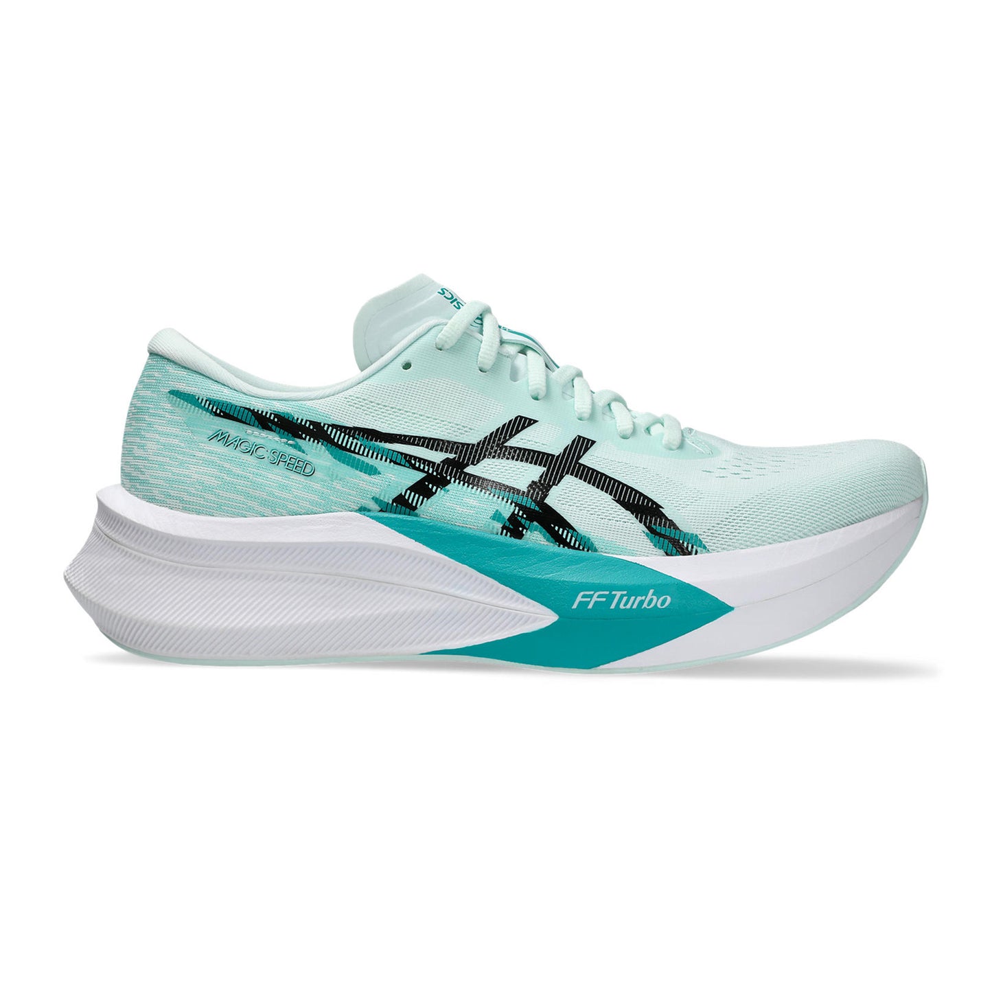 ASICS Magic Speed 4 Zapatilla de competición Hombres - azul claro, negro