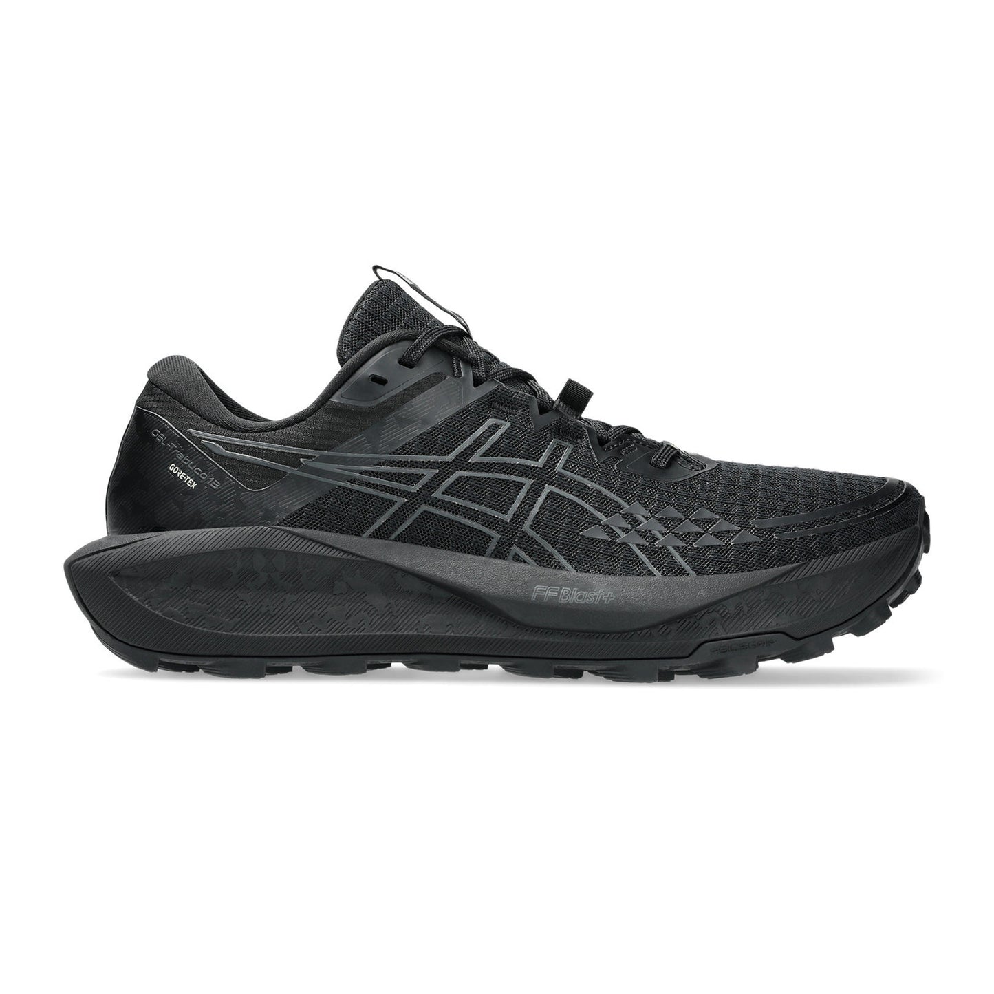 ASICS Gel-Trabuco 13 GTX Zapatilla Trail Hombres-Negro,Gris Claro