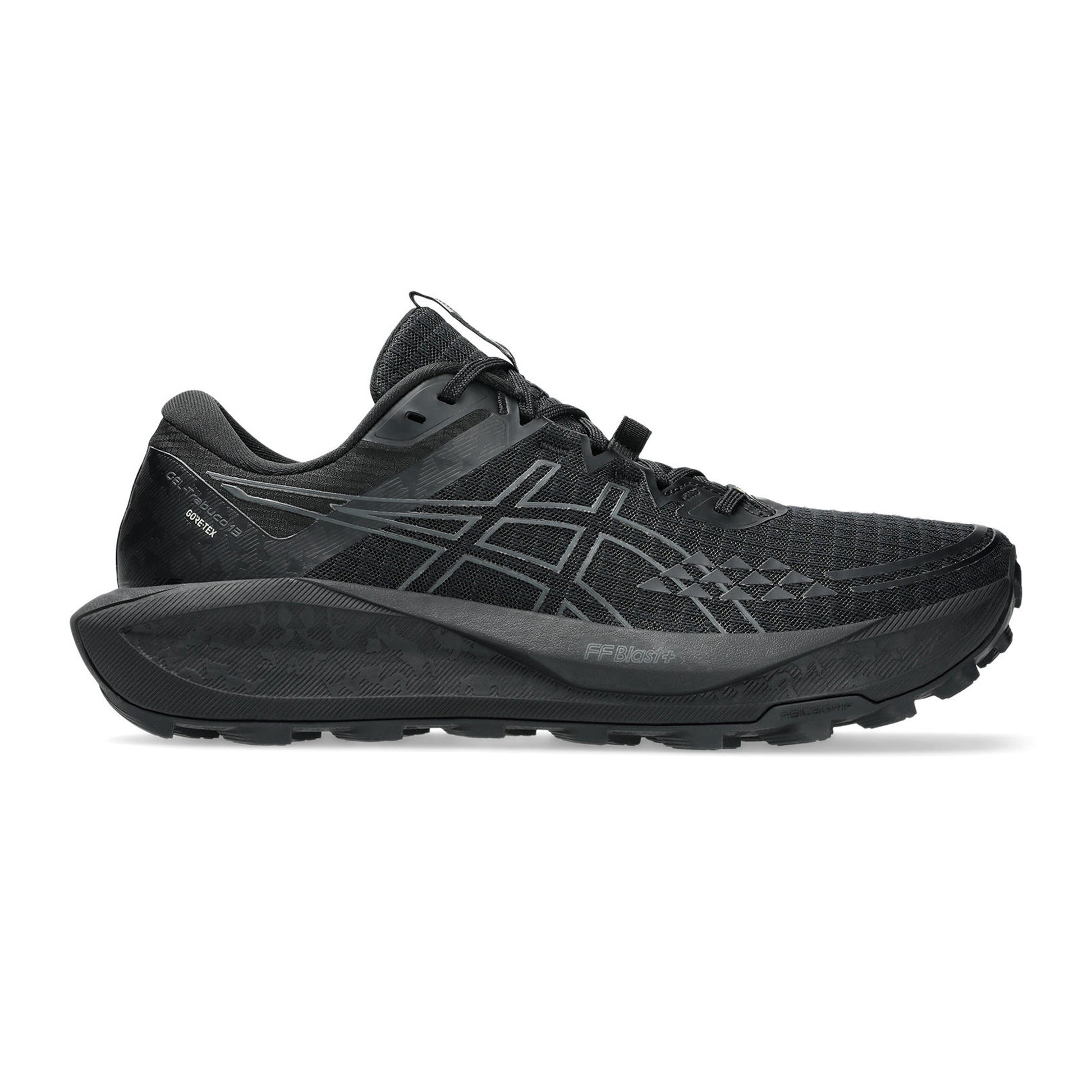 ASICS Gel-Trabuco 13 GTX Zapatilla Trail Hombres-Negro,Gris Claro
