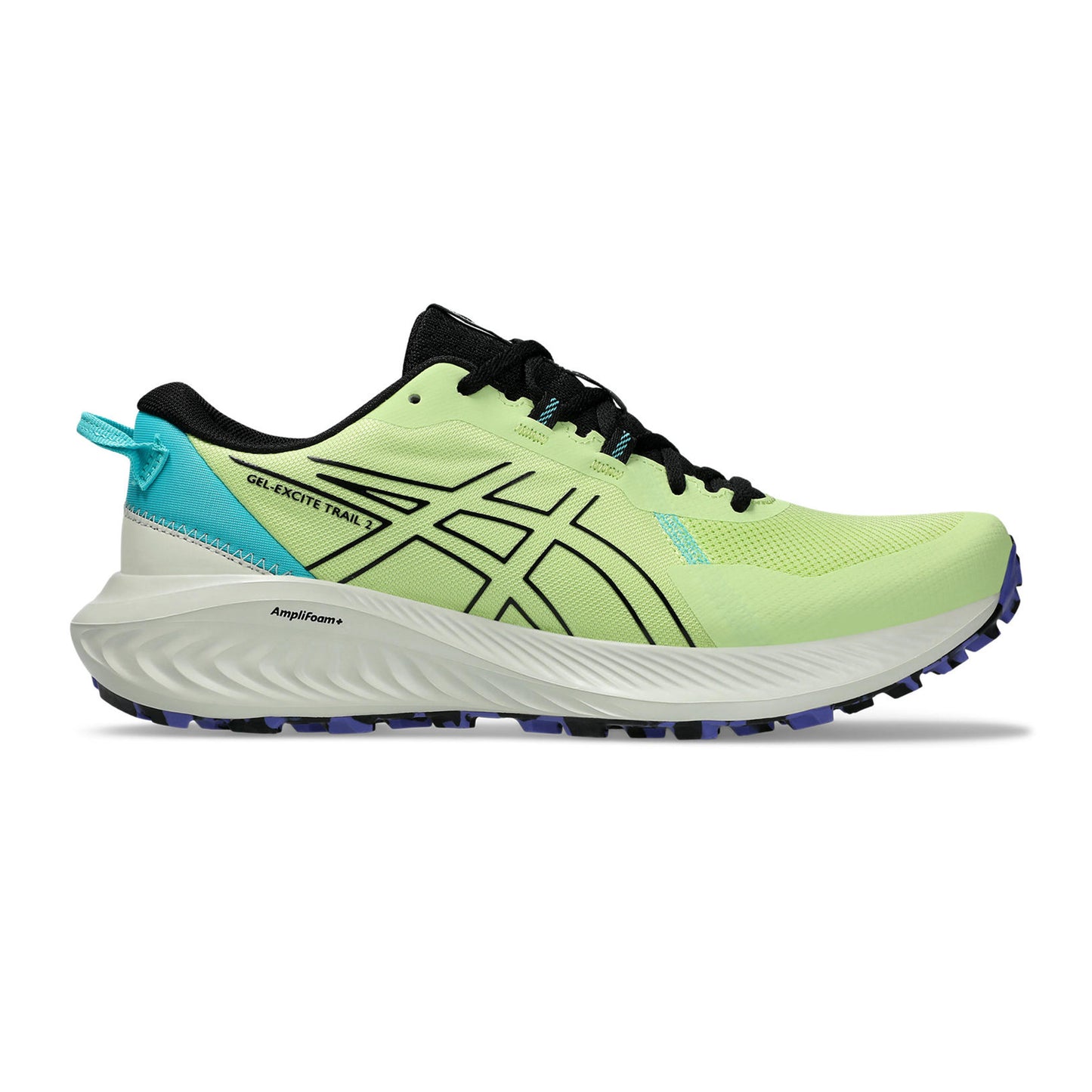 ASICS Gel-Excite Trail 2 Zapatilla Trail Hombres-Lima,Negro