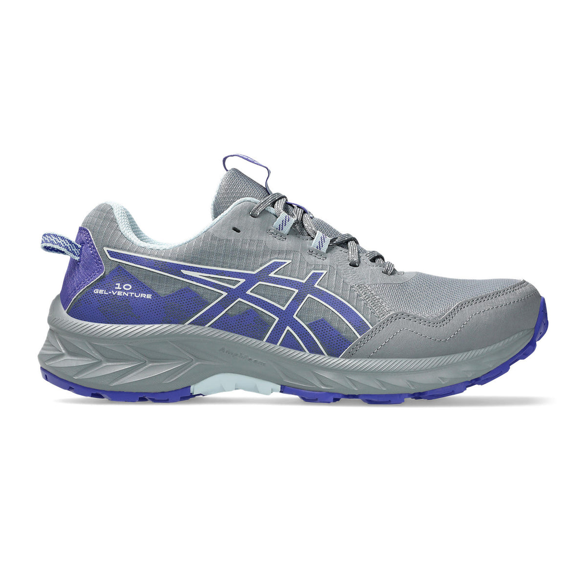 ASICS Gel-Venture 10 Zapatilla Trail Mujeres-Gris,Lila