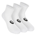 Quarter Calcetines Deporte Pack De 3-Blanco,Negro