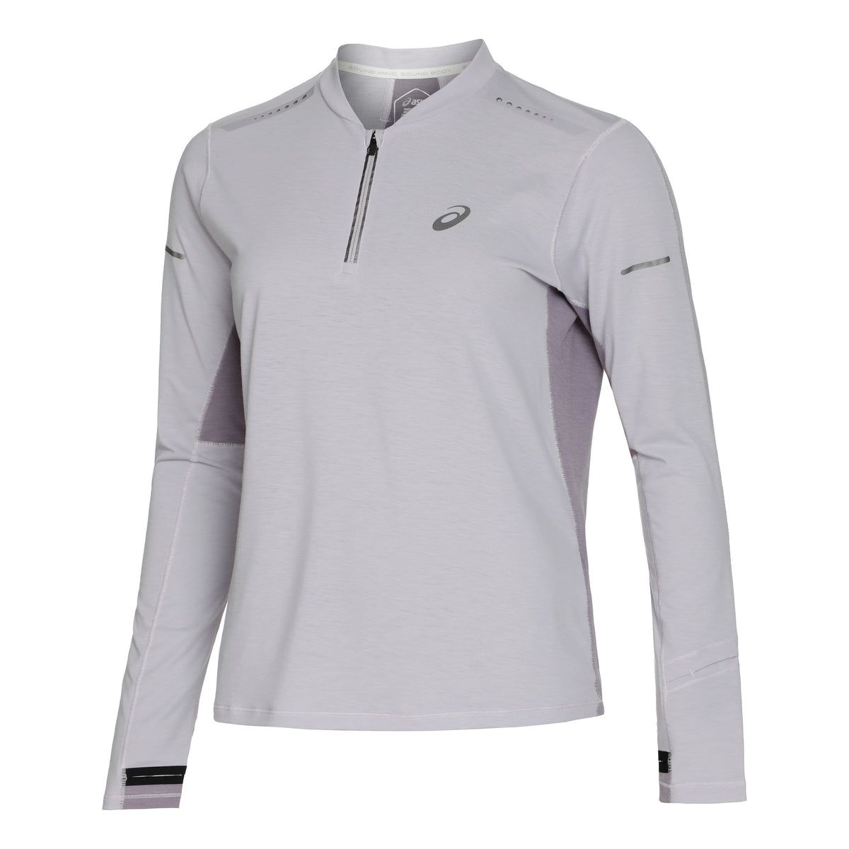 ASICS Metarun Half-Zip Top de running Mujeres - morado, lila