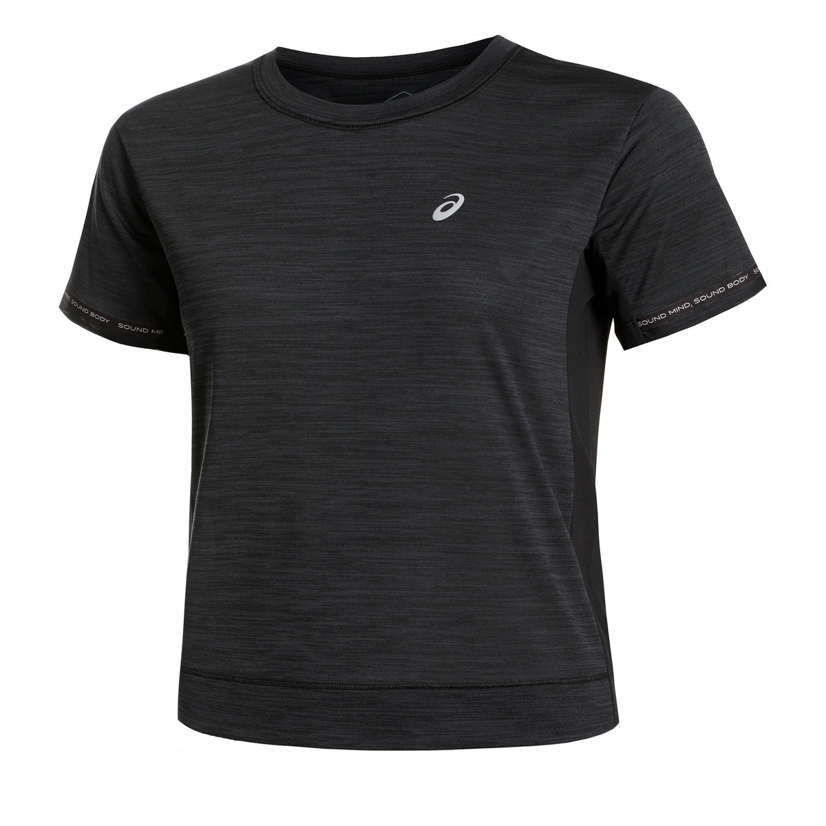 ASICS Race Crop Camiseta de running Mujeres - negro,