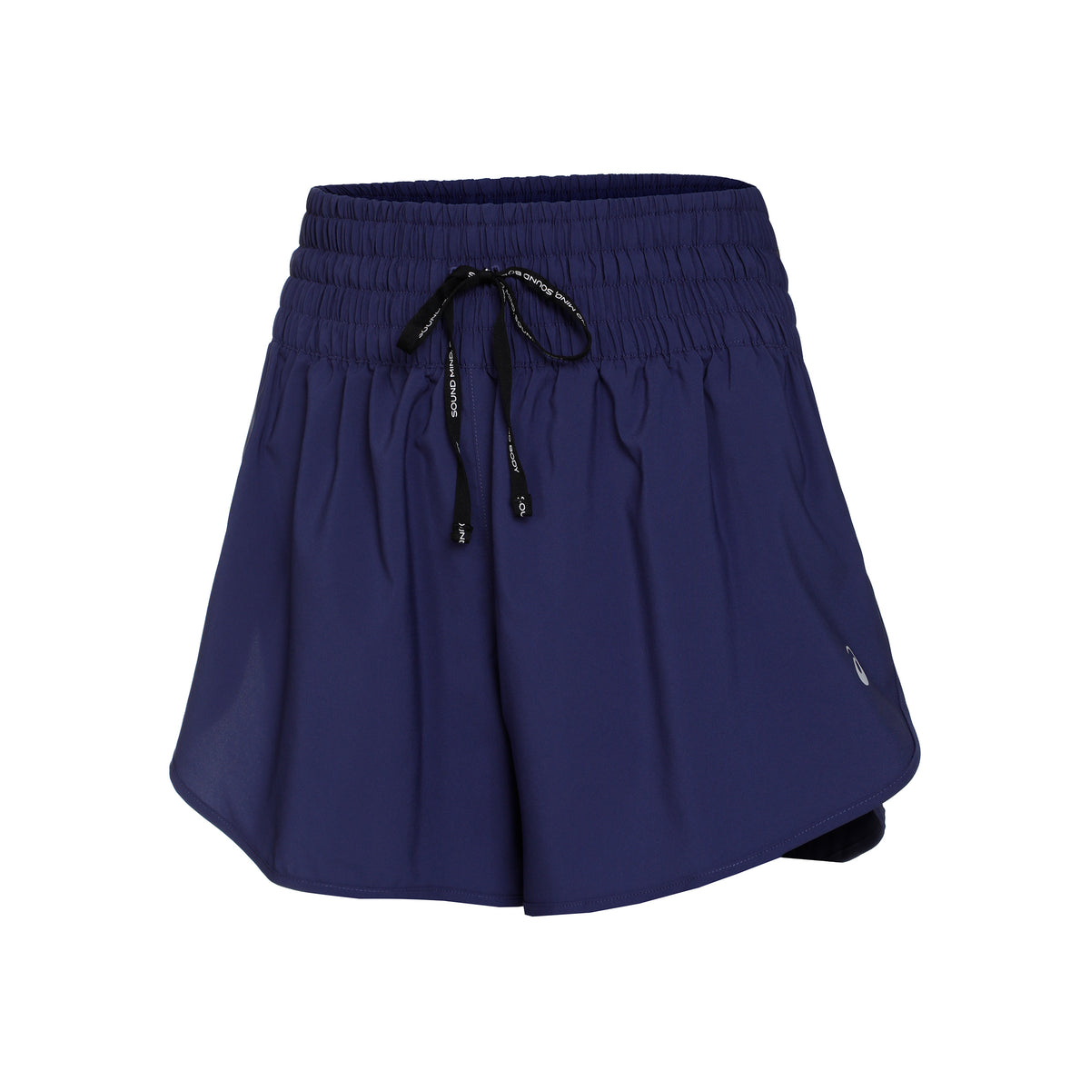 ASICS Nagino 4in Run Shorts Mujeres - azul,