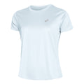 Core Camiseta de running Mujeres - azul claro, plateado