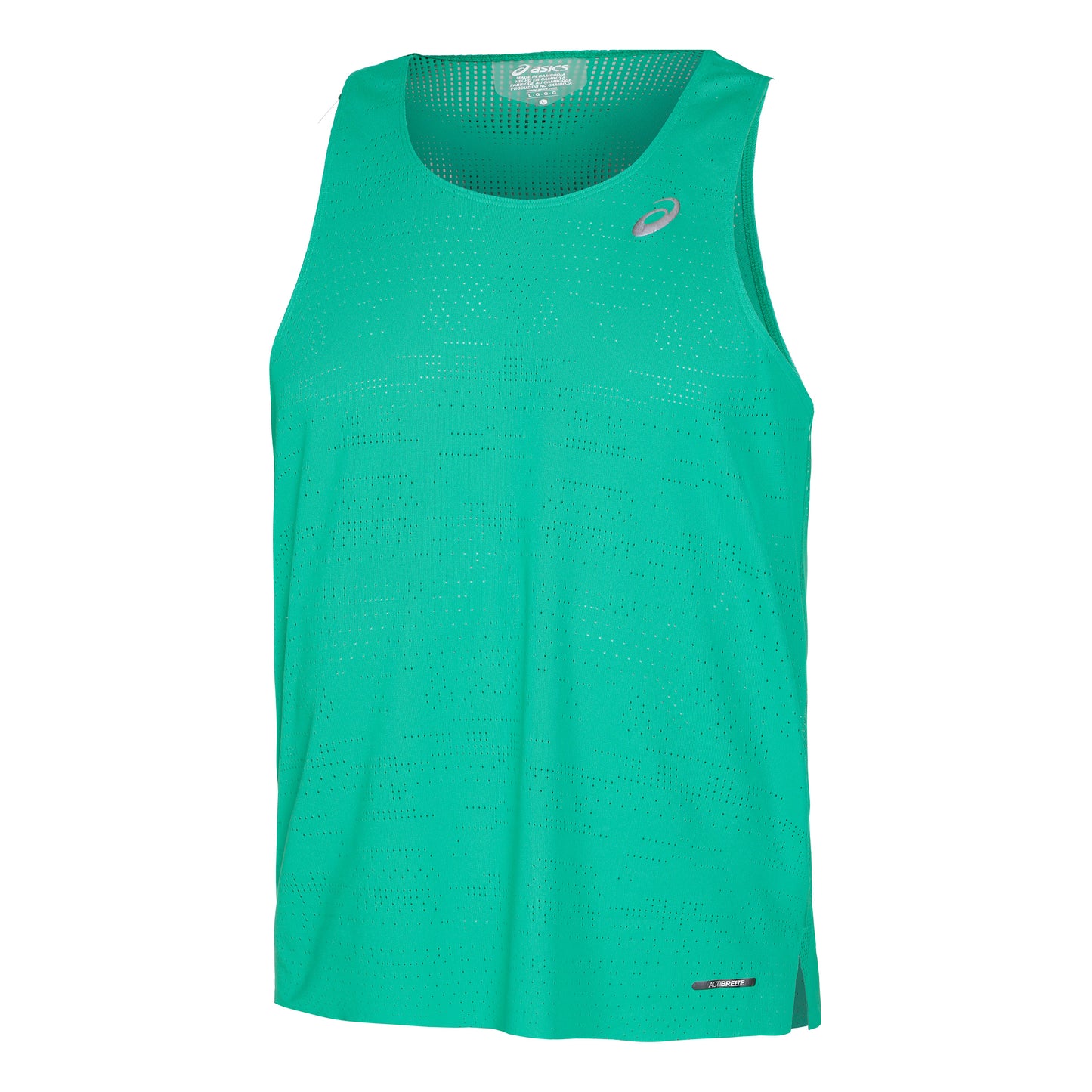 ASICS Ventilate Actibreeze Camiseta de tirantes Hombres - verde,