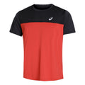 Race Camiseta de running Hombres - negro, rojo