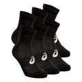 Quarter Calcetines Deporte-Negro