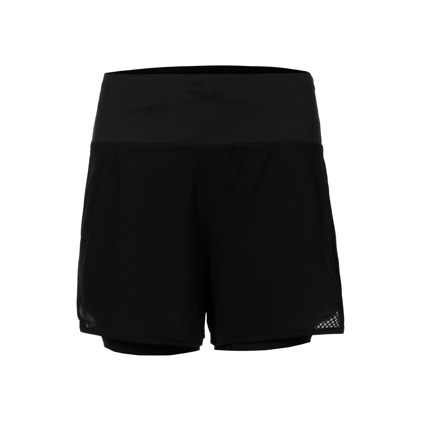 ASICS Ventilate 2in1 3.5in Shorts Mujeres - negro,