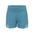 Ventilate 2in1 3.5in Shorts Mujeres - azul,