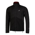 Winter Run Chaqueta para correr Hombres - negro, gris