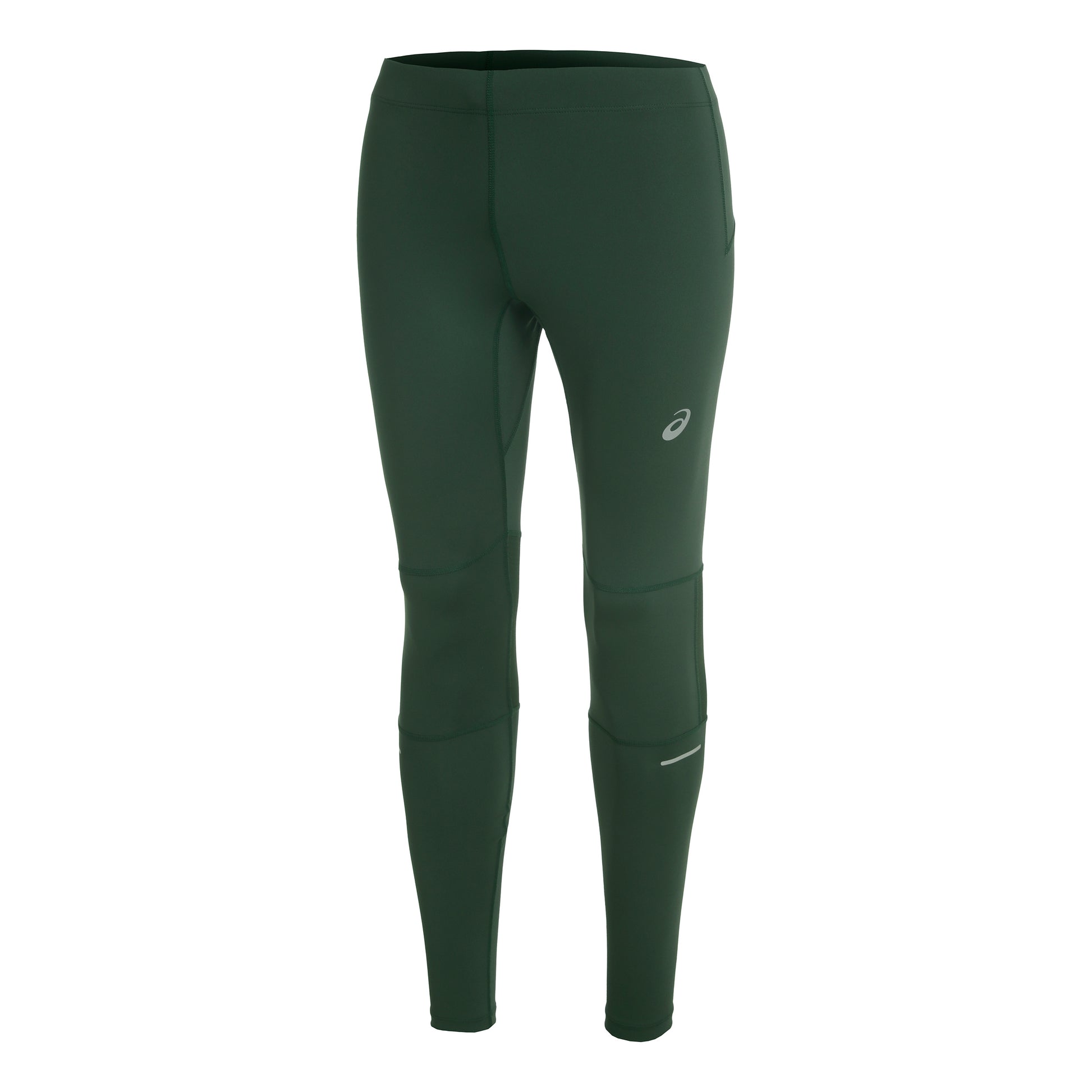 ASICS Race Malla Hombres - verde oscuro,