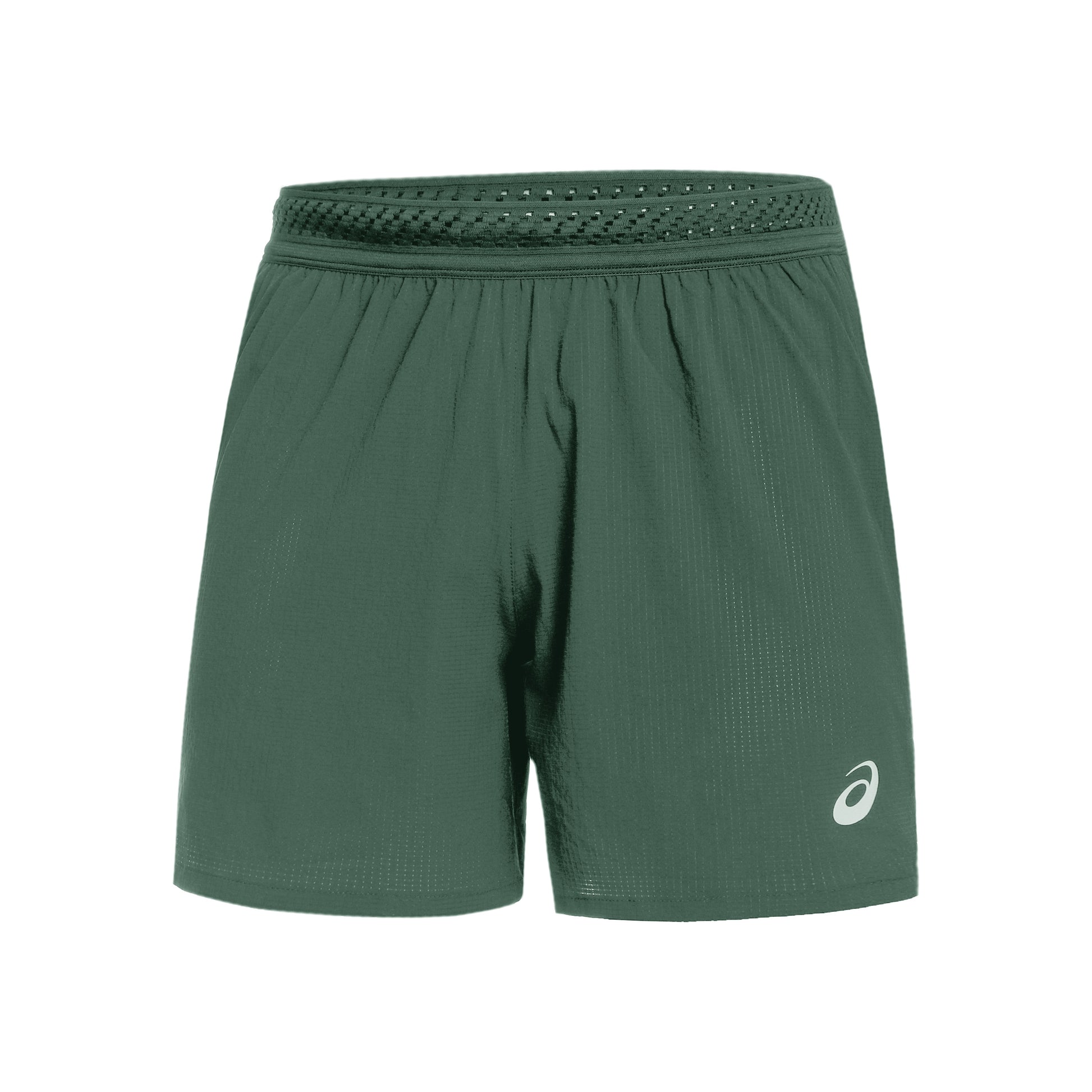 ASICS Ventilate 5in Shorts Hombres - verde oscuro,