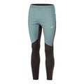 Winter Run Malla Hombres - gris, turquesa