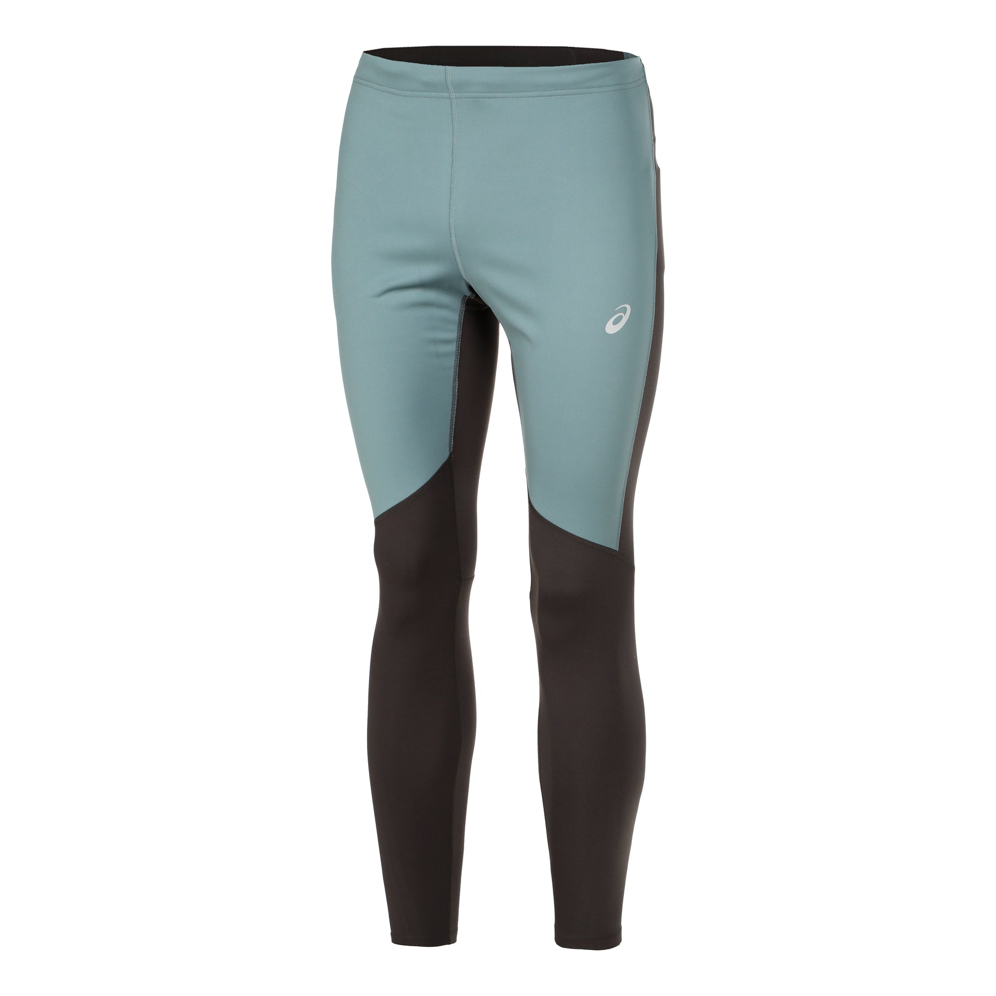 ASICS Winter Run Malla Hombres - gris, turquesa