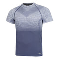 Seamless Camiseta de running Hombres - azul,