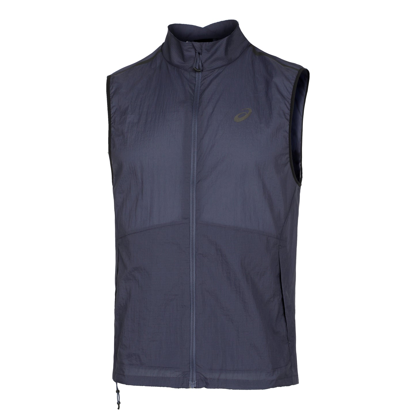 ASICS Metarun Packable Gilet Chalecos para correr Hombres-azul oscuro, azul-gris