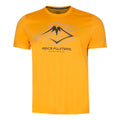 Fujitrail Logo Camiseta de running Hombres - amarillo,