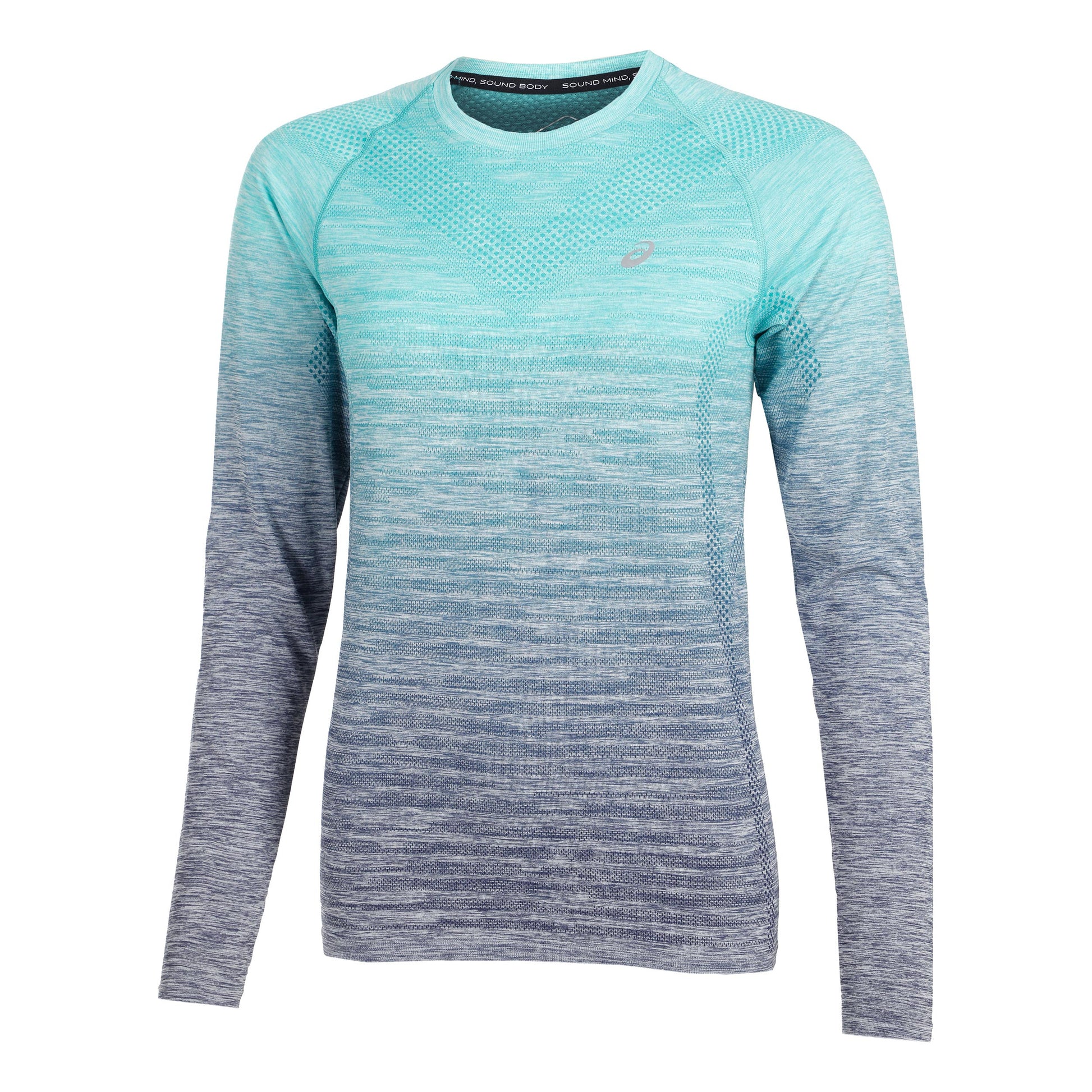 ASICS Seamless Camiseta de manga larga Mujeres - color petróleo, azul oscuro