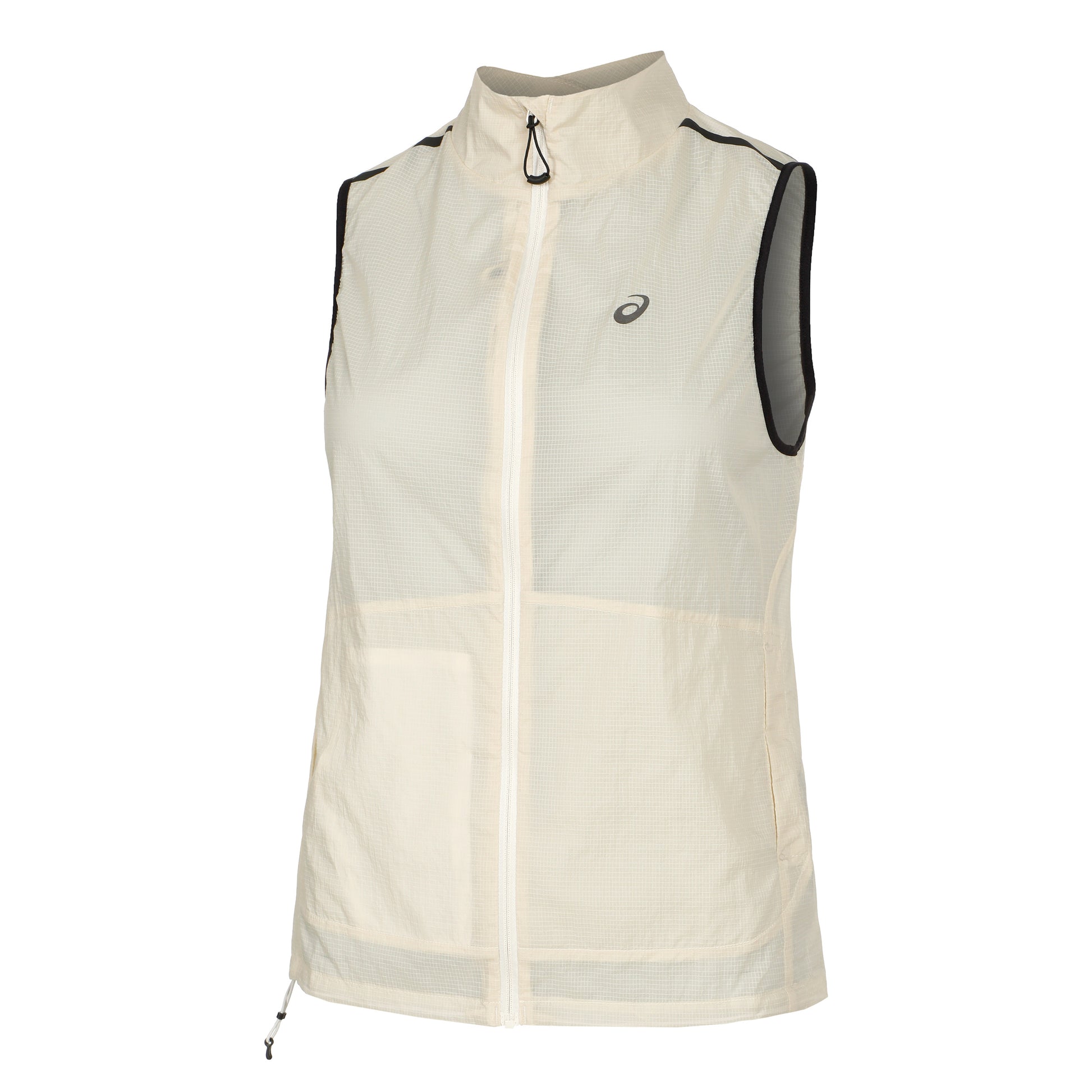 ASICS Metarun Packable Chalecos para correr Mujeres-crema