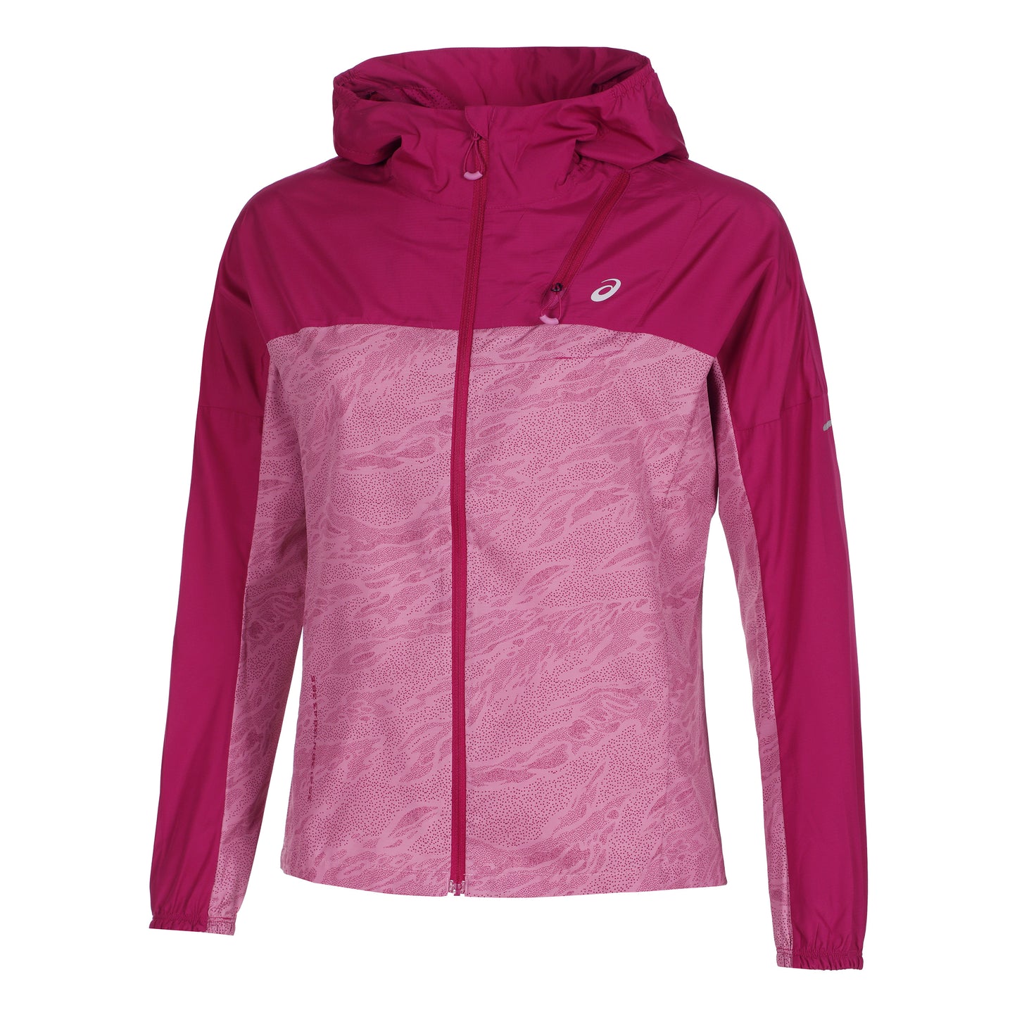 ASICS Fujitrail Packable Windbreaker Chaqueta para correr Mujeres - berry, rosa