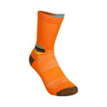 Fujitrail Run Crew Calcetines para correr Unisex - naranja,