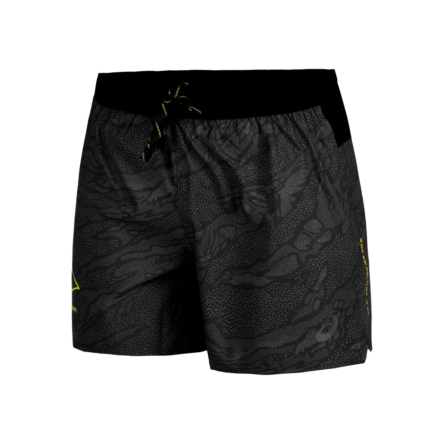 ASICS Fujitrail AOP 5in Pantalones cortos Hombres - negro,