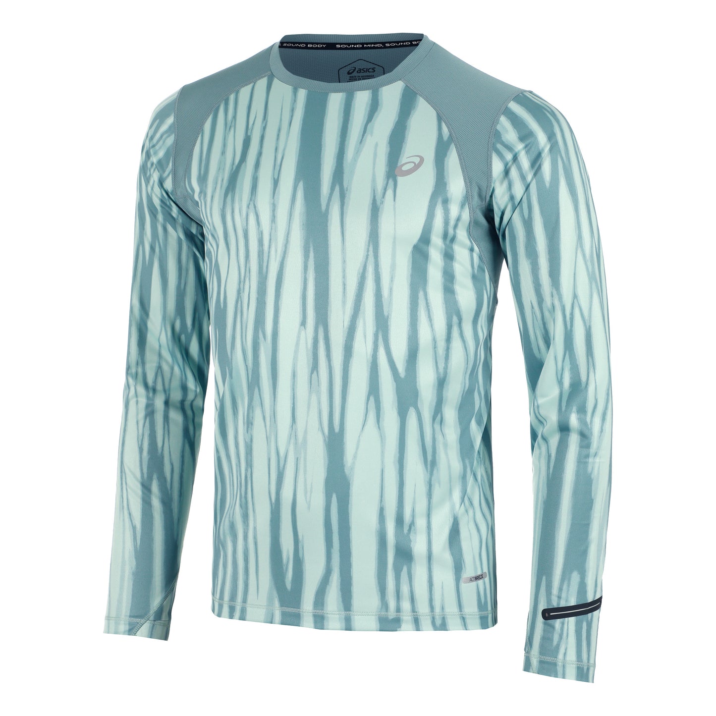 ASICS Seamless Camiseta De Running Hombres-Salvia