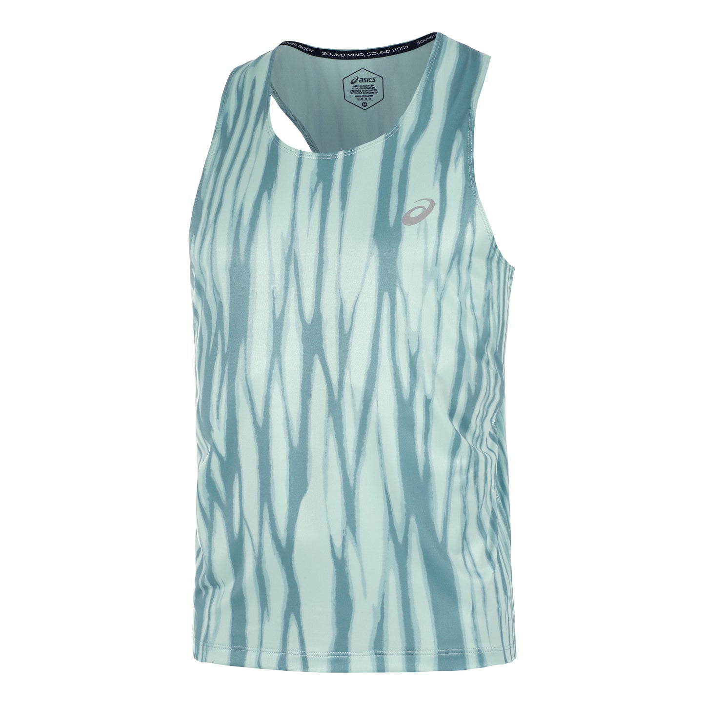 ASICS Road AOP Camiseta de running Hombres - salvia,
