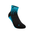Performance Run Quarter Calcetines para correr Unisex - azul, turquesa