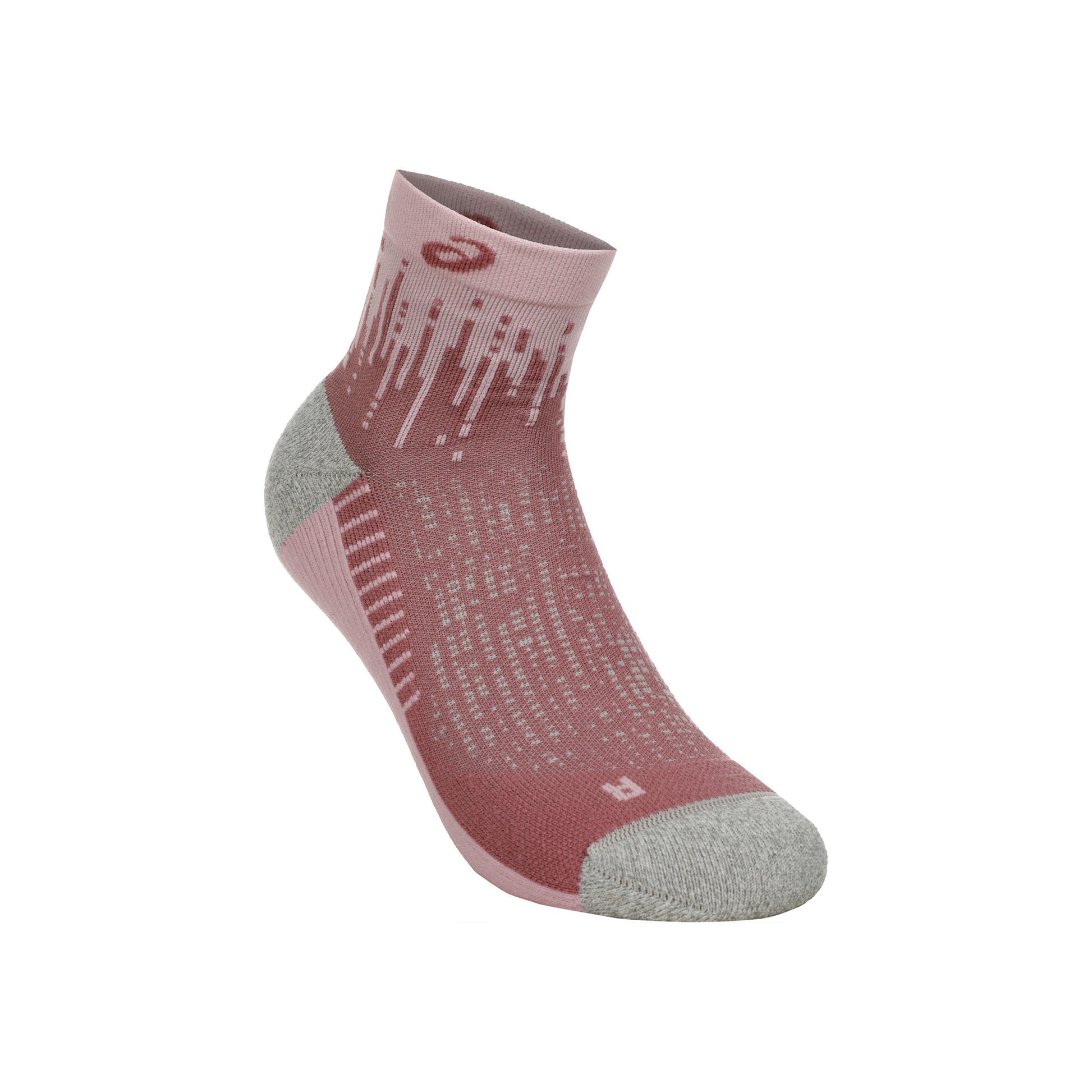 ASICS Performance Run Quarter Calcetines para correr Unisex - berry,