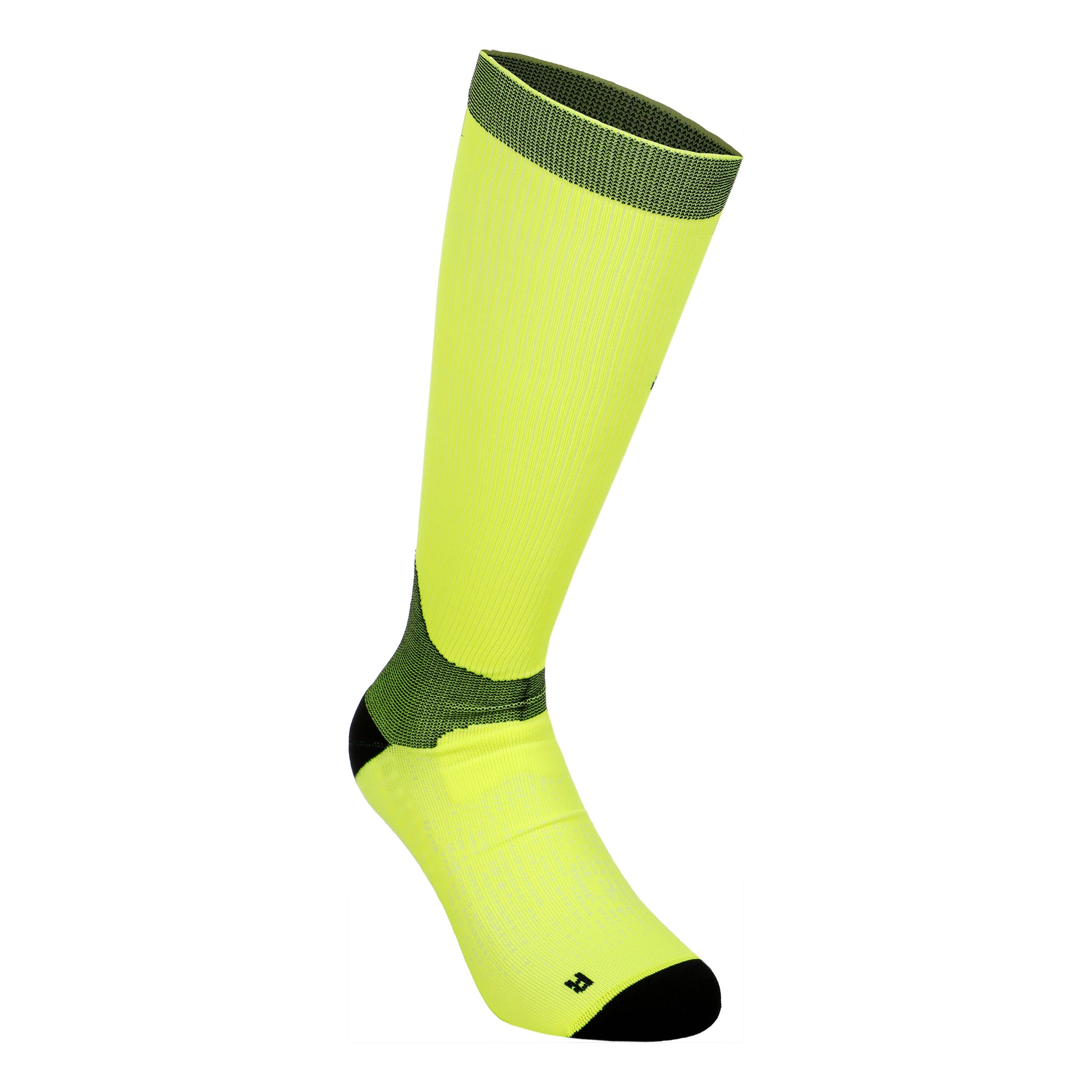 ASICS Performance Compression Calcetines de compresión Unisex - amarillo neón,