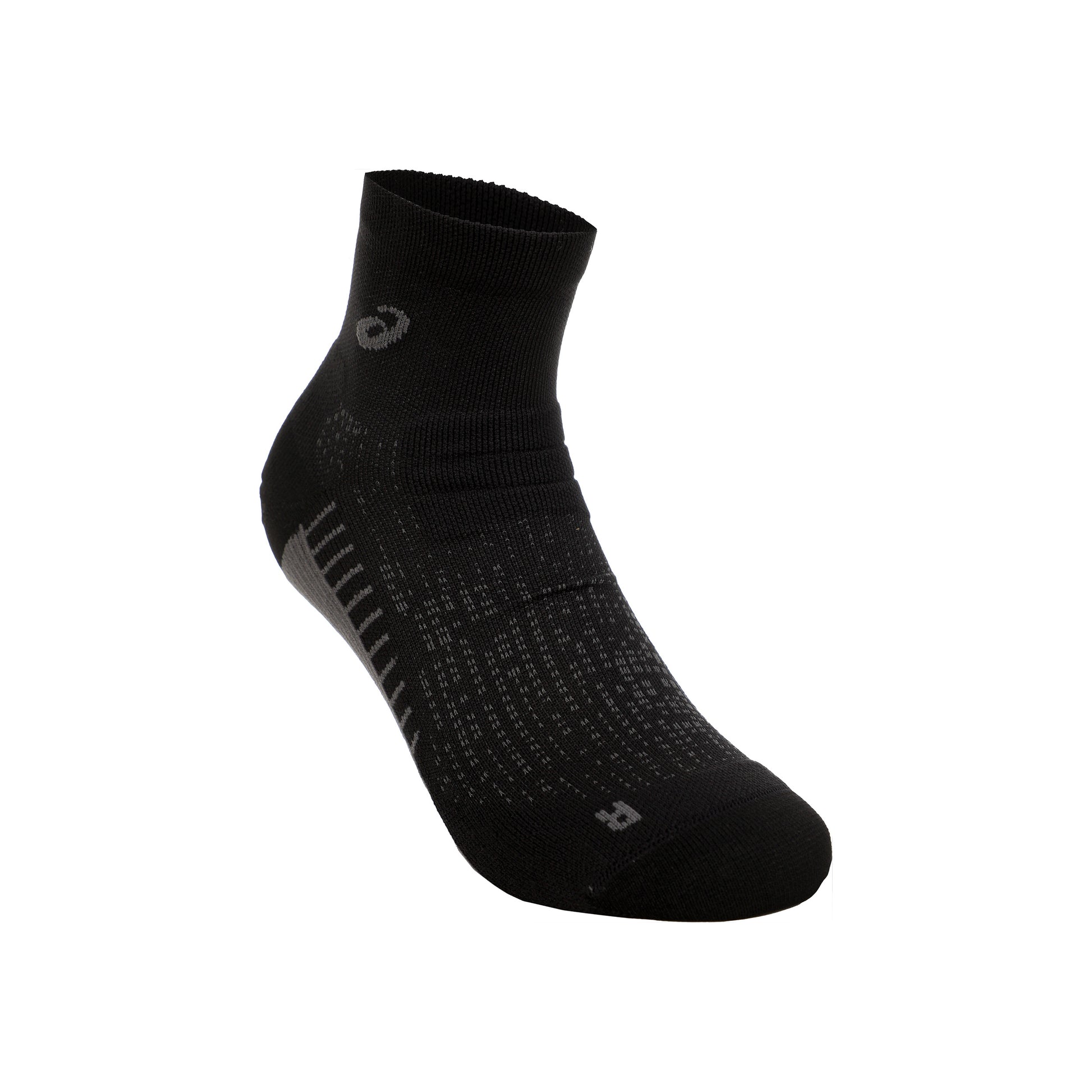 ASICS Performance Quarter Calcetines Para Correr-Negro