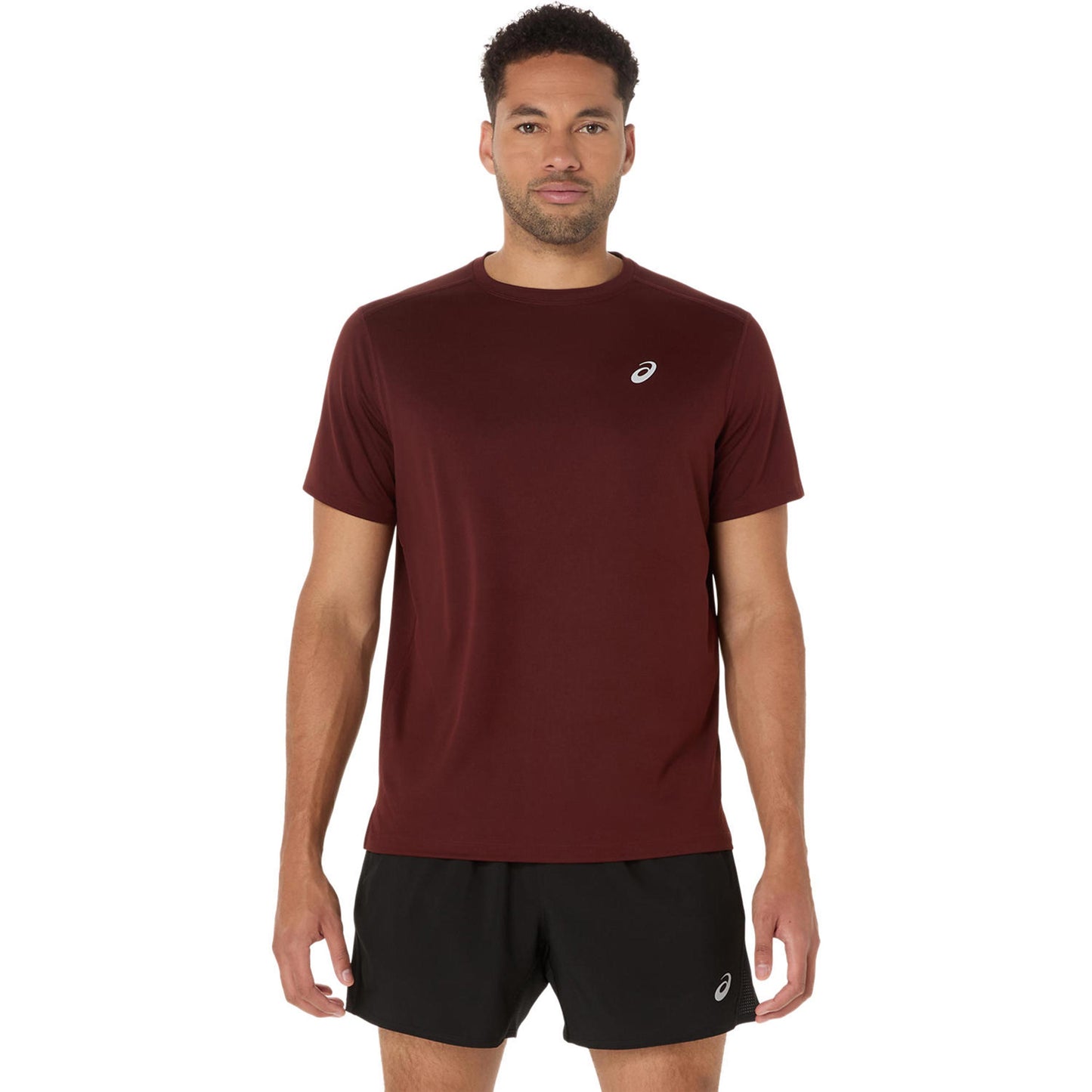 ASICS Core  Camiseta de running Hombres - rojo vino