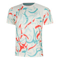Road AOP Camiseta de running Hombres - crema, multicolor