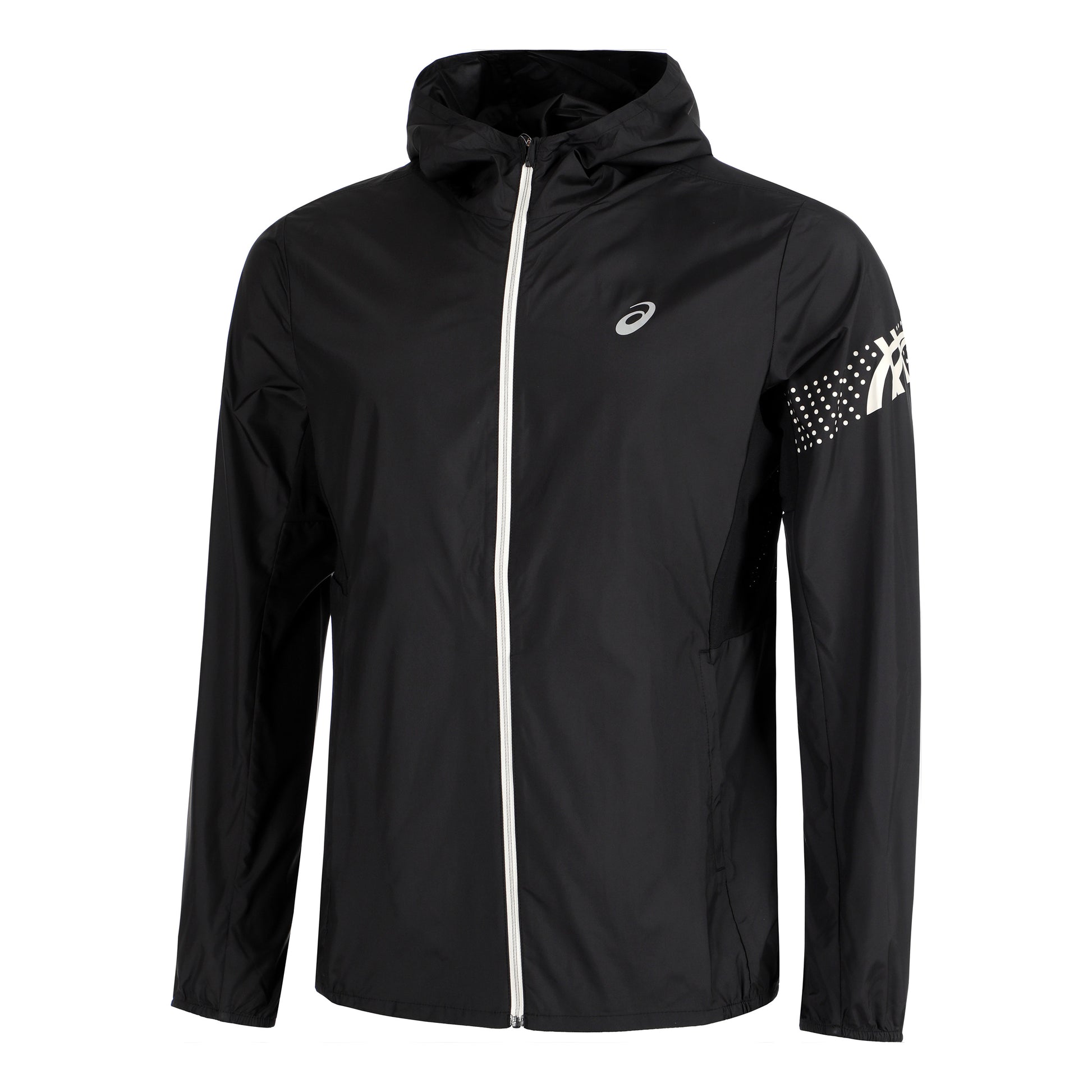 ASICS Icon Chaqueta Para Correr Hombres-Negro