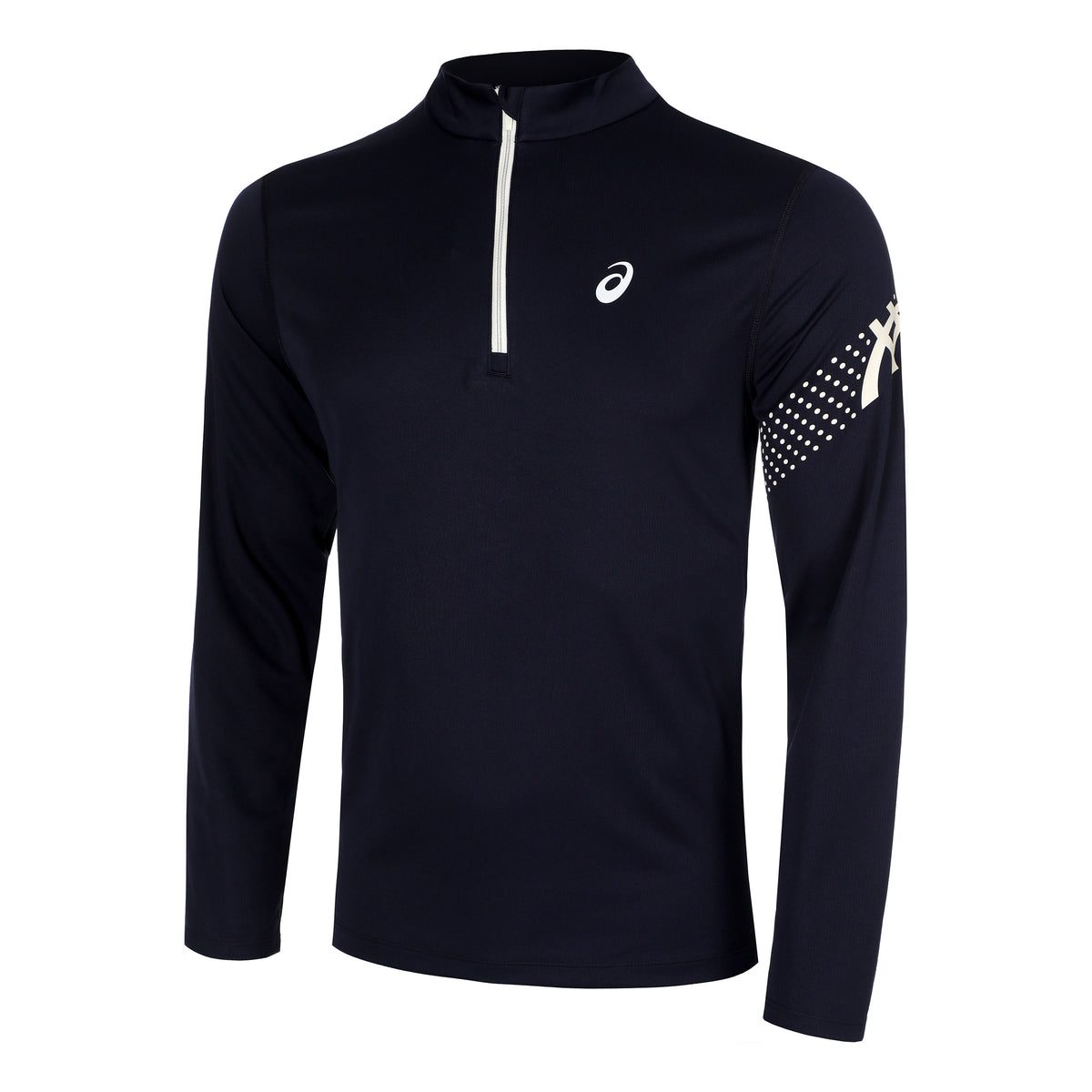 ASICS Icon 1/2 Zip Camiseta De Running Hombres-Azul Oscuro