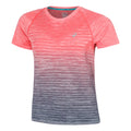Seamless Camiseta de running Mujeres - naranja, morado