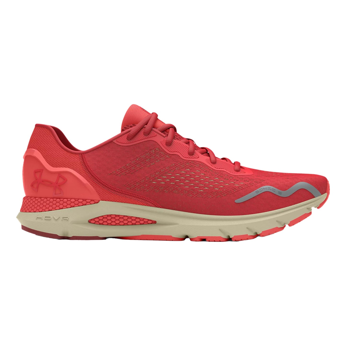 Under Armour HOVR Sonic 6 Zapatilla Neutral Mujeres-Rojo,Gris