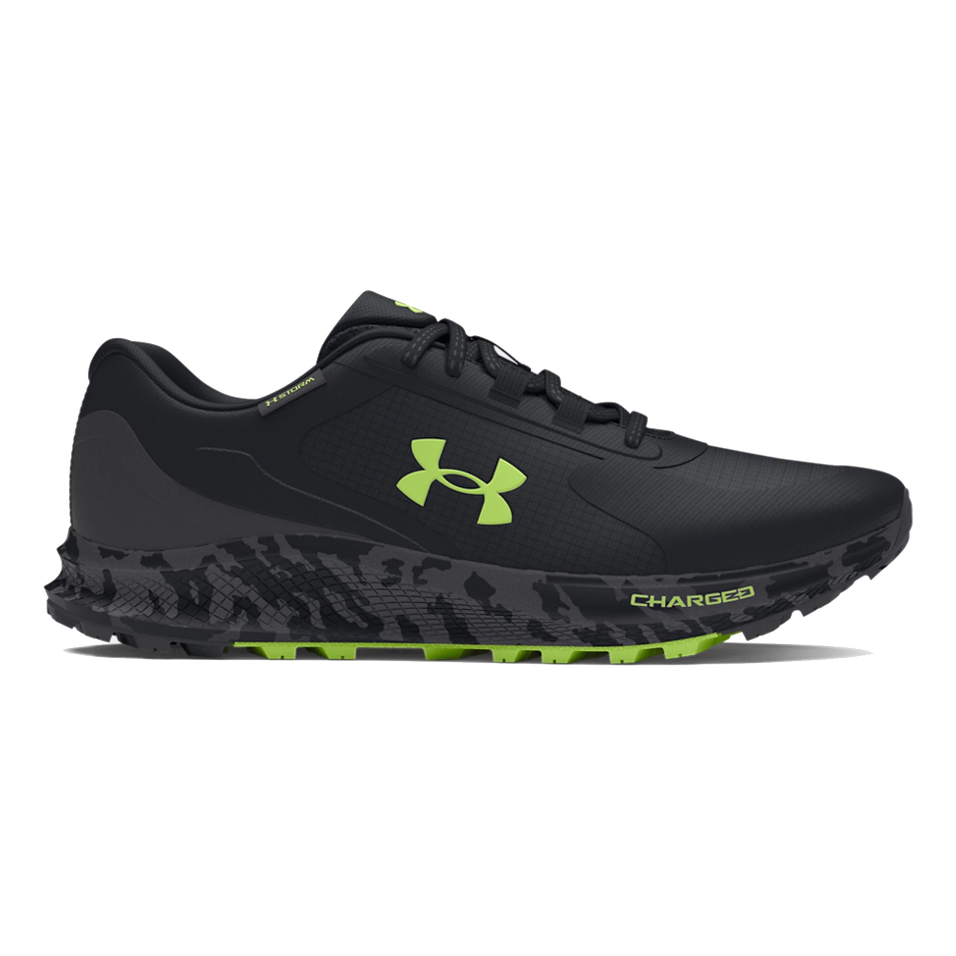 Under Armour Charged Bandit TR 3 SP Zapatilla trail Hombres-negro, verde neón