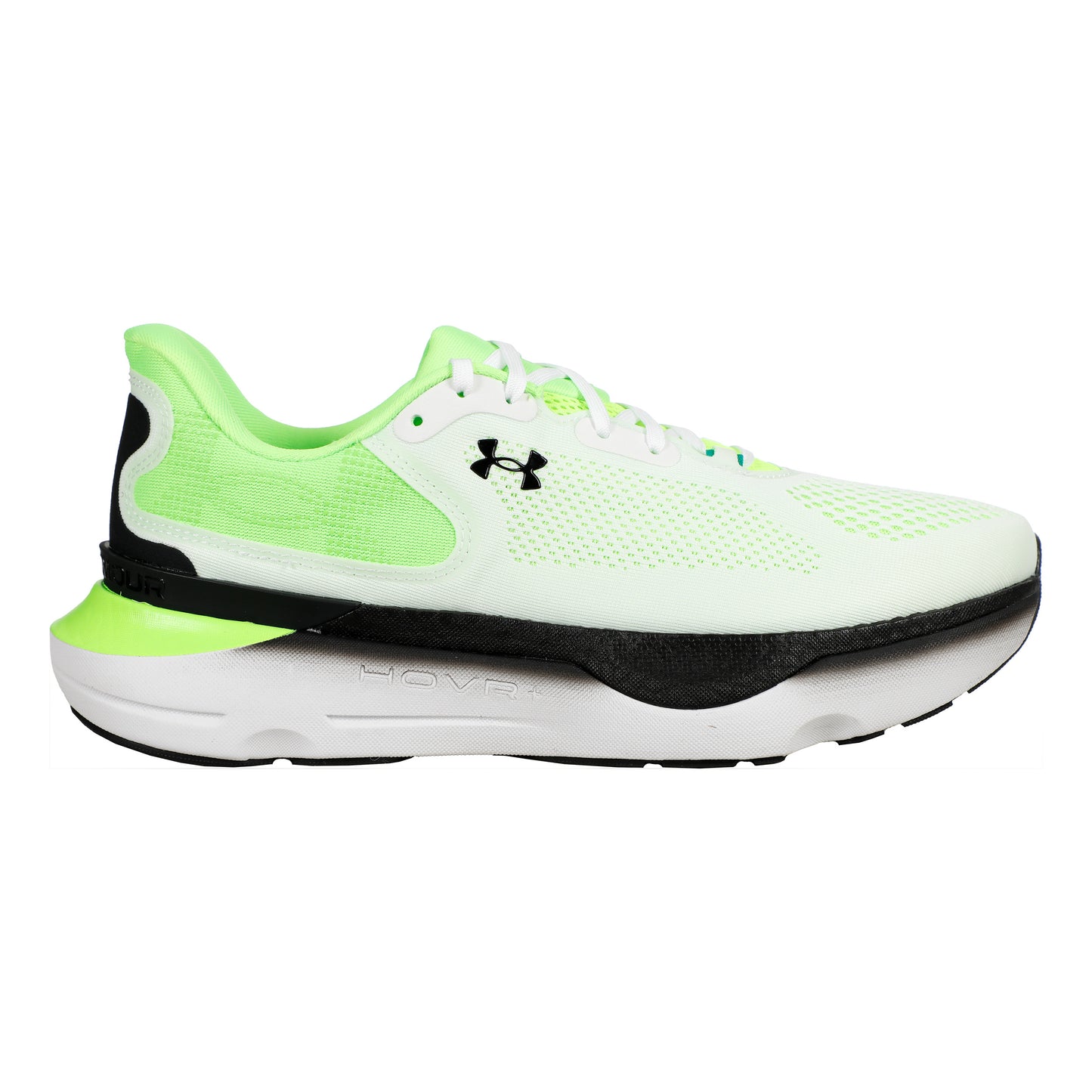 Under Armour Infinite Pro 2 Zapatilla Neutral Hombres-Blanco,Verde Neón