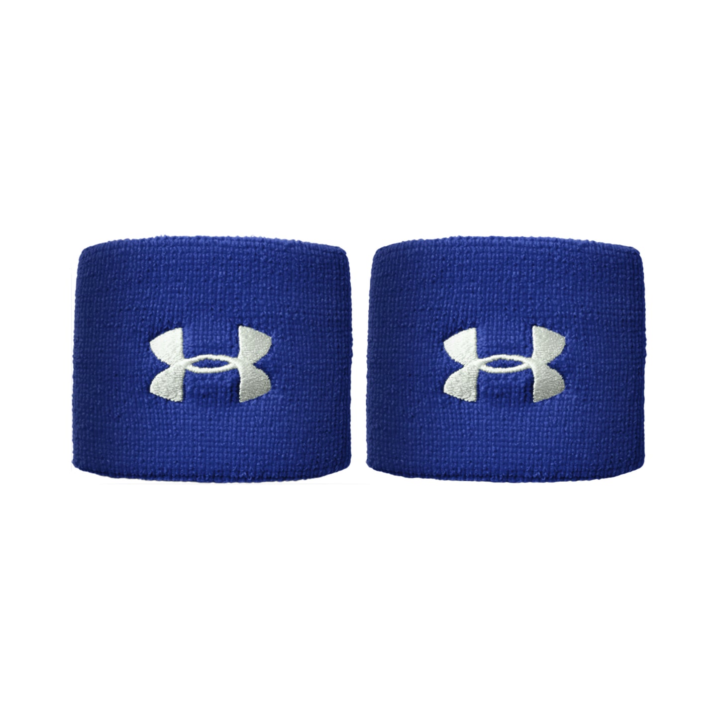 Under Armour Performance Cinta para sudor Pack de 2 corto - azul, blanco
