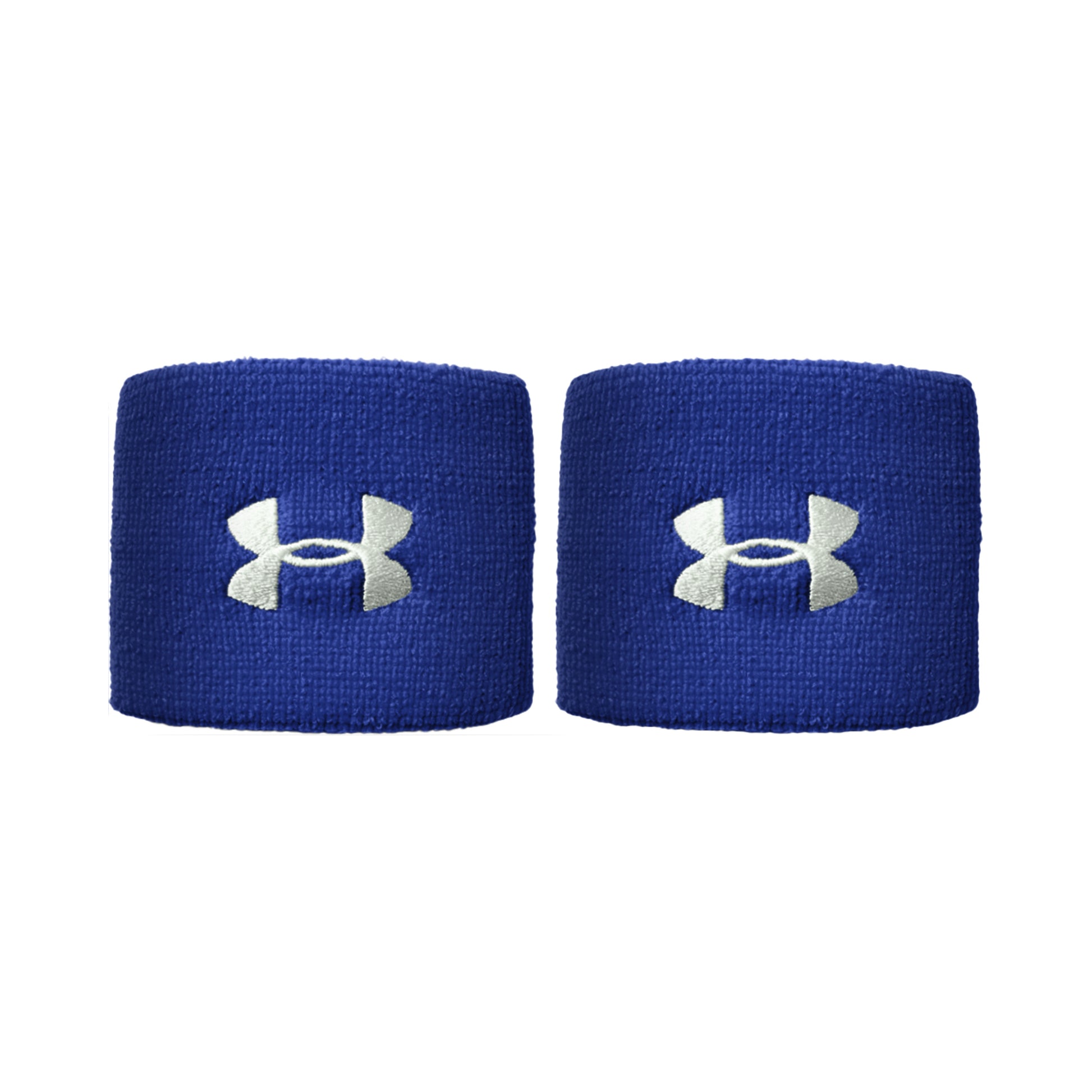 Under Armour Performance Cinta para sudor Pack de 2 corto - azul, blanco